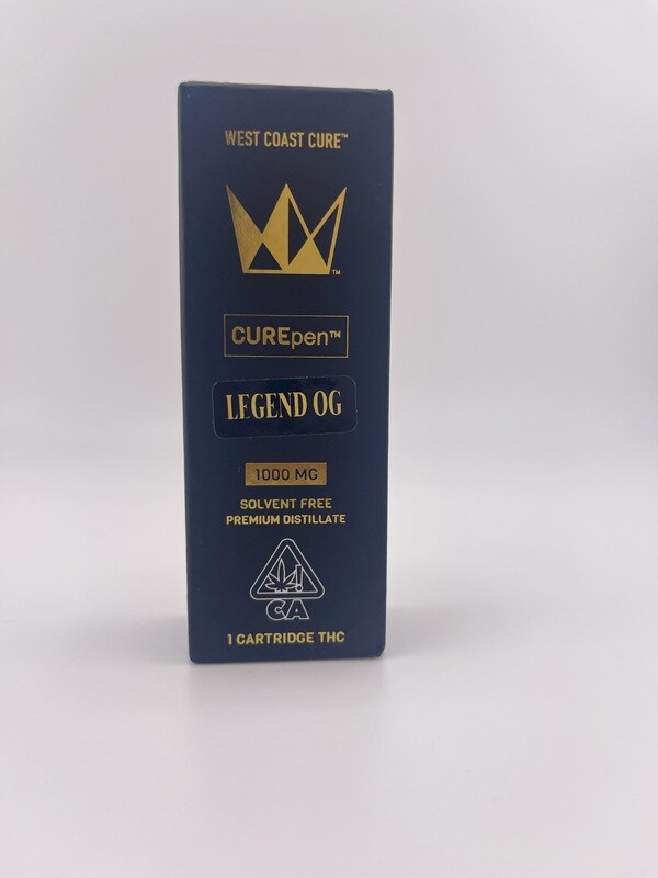 West cost Cure - legend 
Cartridge  OG 1G