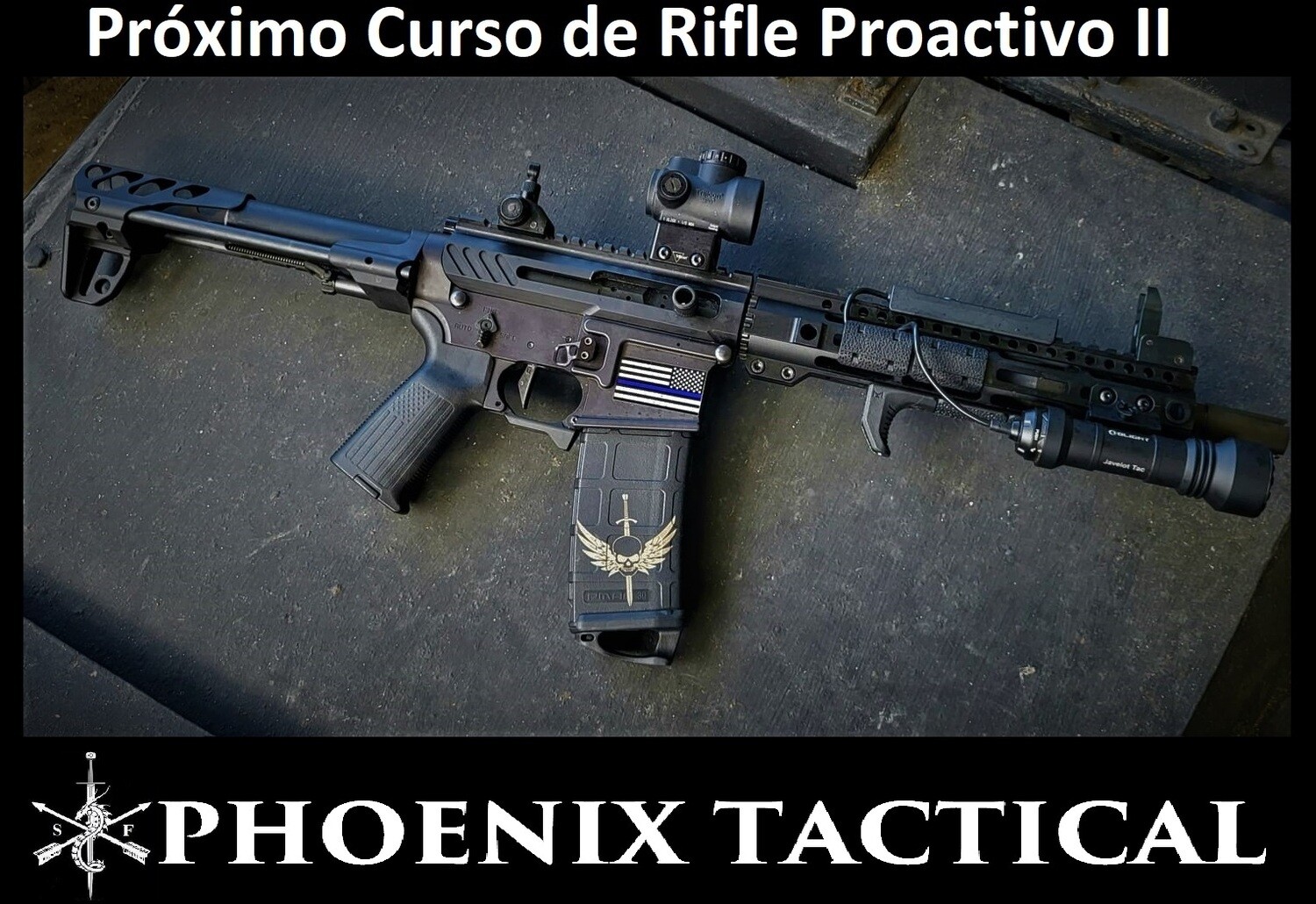 ​Próximo Curso de Rifle Proactivo II 19 y 26 de octubre 2025 , Deposito