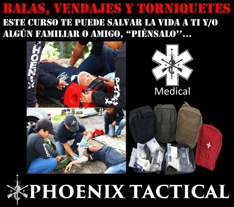 ​BALAS,VENDAJES Y TORNIQUETES Nivel I 7 de septiembre 2025 9:30am a 4:30pm