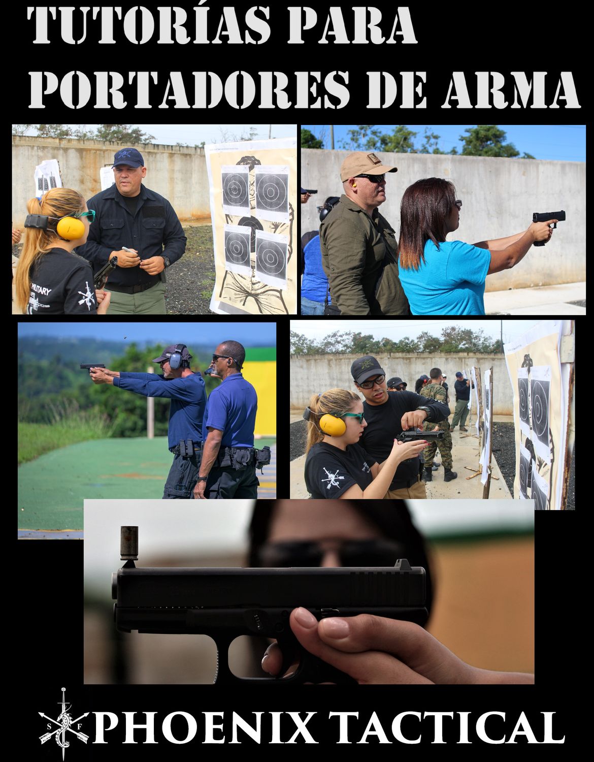 ​Tutorías para portadores de arma (para Damas y Varones)