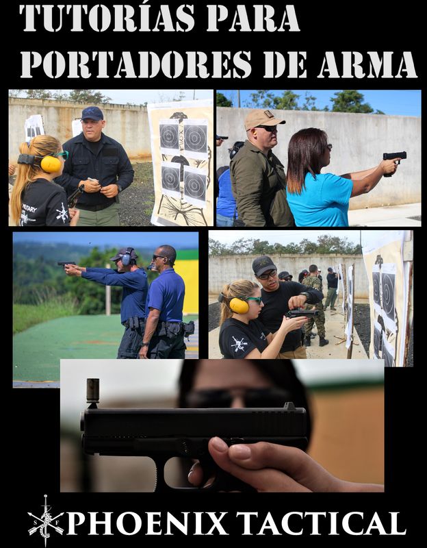 ​Tutorías para portadores de arma (para Damas y Varones)