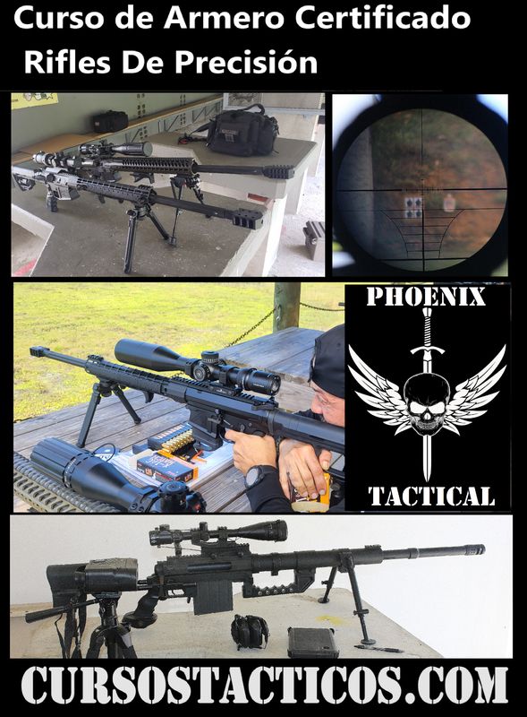 Curso de Armero Certificado, Rifles De Precisión ,16 de enero 2026