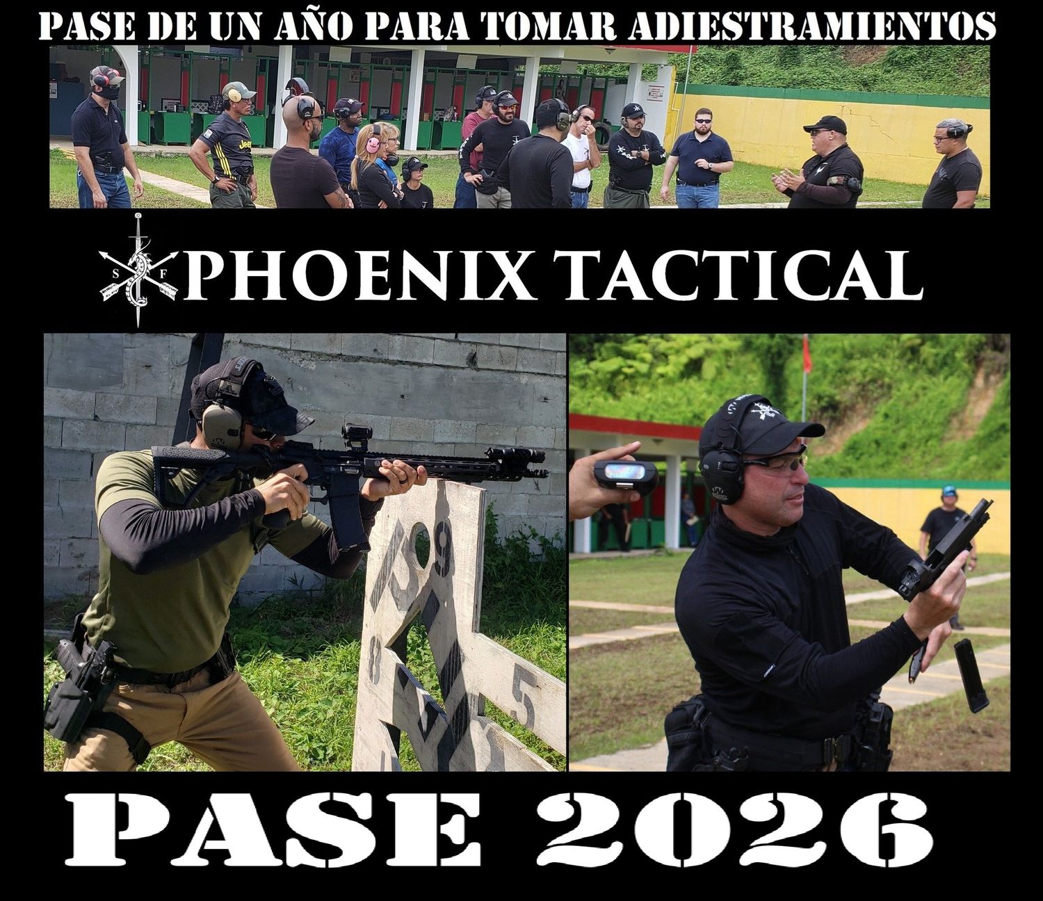 Pase de un año, para tomar adiestramientos 2026 deposito