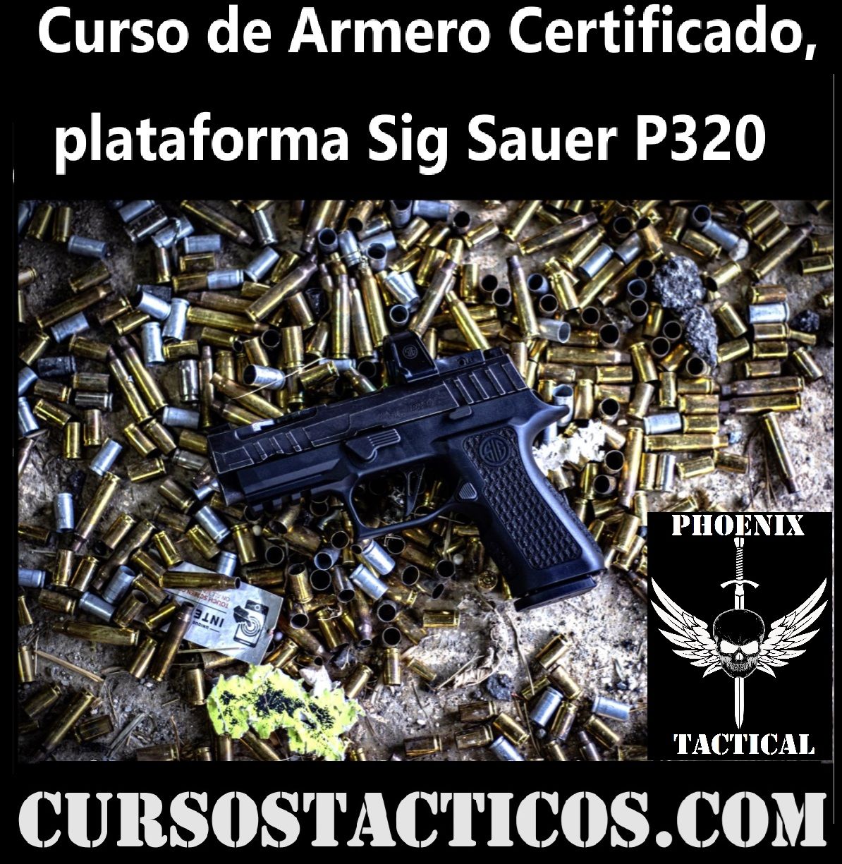 Curso de Armero Certificado, plataforma Sig Sauer P320 deposito 22 de febrero 2026