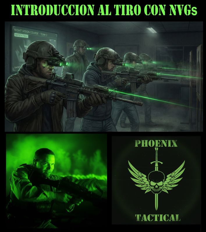 Introduccion al tiro con NVGs Deposito