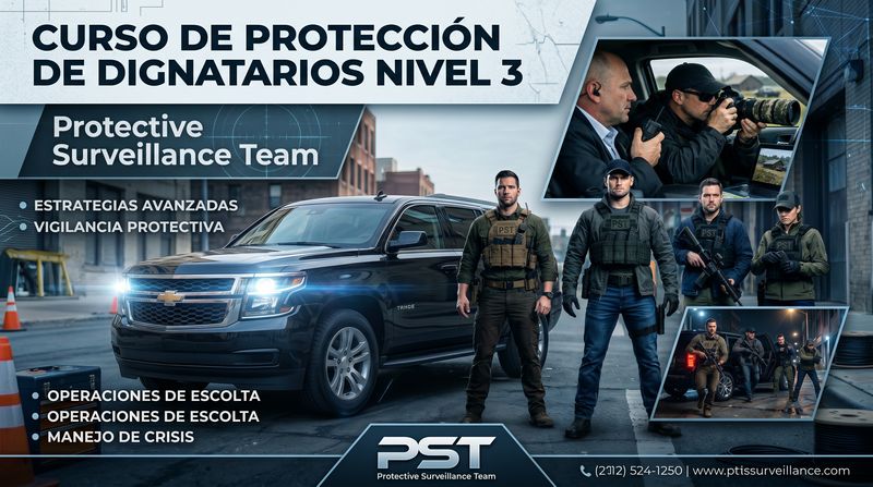 Curso de Protección De Dignatarios Nivel 3 noviembre 2026