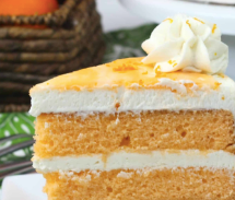 10&quot; Orange Creamsicle Cake (serves upto 20)
