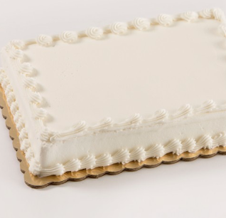 48 serving 1/2 sheet Single Layer Cake