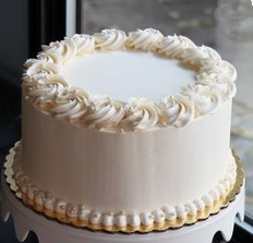 9&quot; White Velvet Chocolate Cake (serves upto 24)