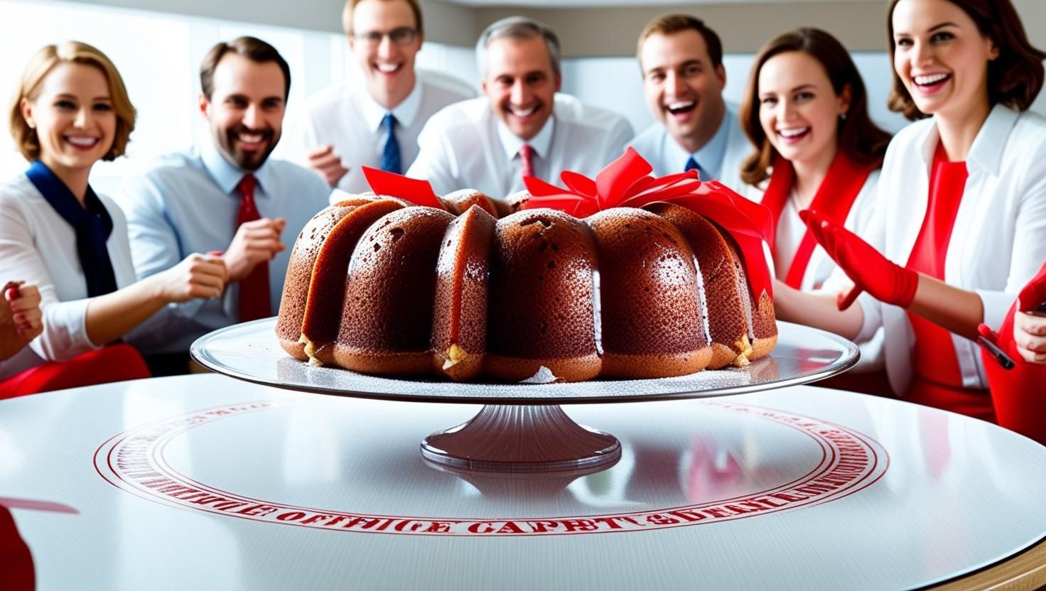 8&quot; Gift Wrapped Bundt Cakes (serves upto 16)