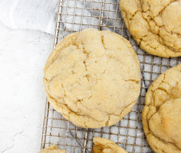 6 Extra Big Sugar Cookies