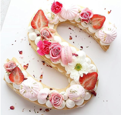 Letter Cakes (upto 12 servings)