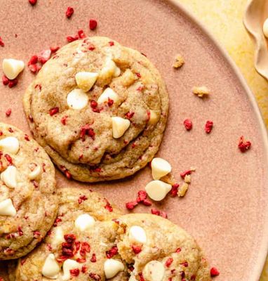 6 x Gourmet Raspberry Cranberry Macadamia Cookies