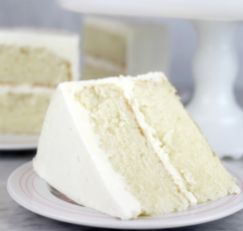 10" Wedding White Cake (serves upto 20)