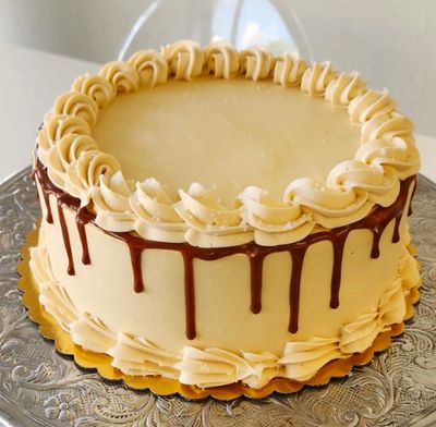 8" Salted Caramel Cake (serves upto 10)