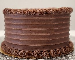 8" Mexican Triple Chocolate Cake (serves upto 10)
