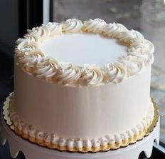 8" Princess Vanilla Cake (serves upto 10)