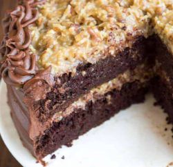 10" German Chocolate Cake (serves upto 20)