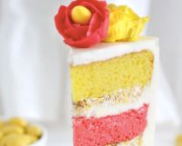 10" Strawberry Lemonade Cake (serves upto 20)