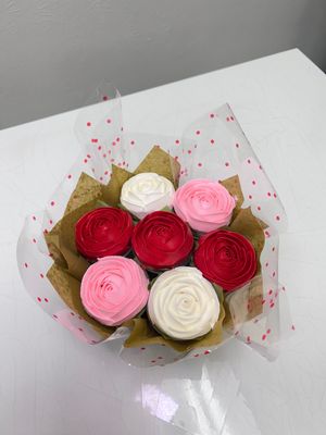 Flower Cupcake Bouquets