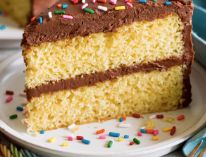 10" Old Fashioned Vanilla Cake (serves upto 20)