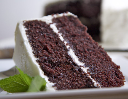 6" White Velvet Chocolate Cake (serves upto 8)