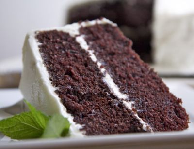 6" White Velvet Chocolate Cake (serves upto 8)