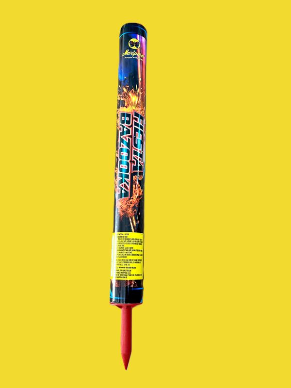 FIESTA BAZOOKA DE 200 DISPAROS