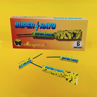 SUPER RAYO X 6 UNID