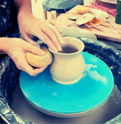 Book a Pottery Wheel Session