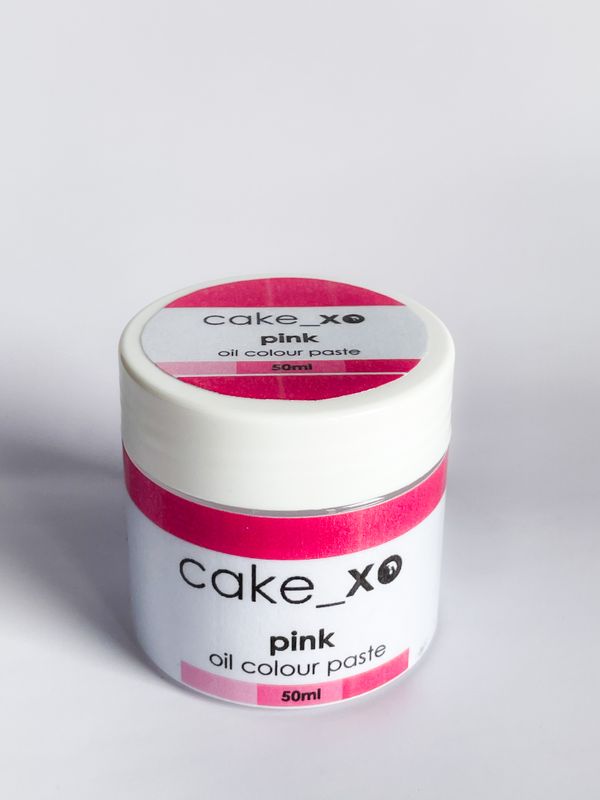 Cake_xo Oil colour paste | Pink 50ml