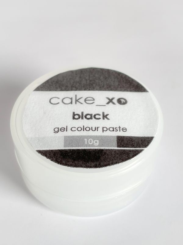 Cake_xo Gel Colour Paste | Black 10g