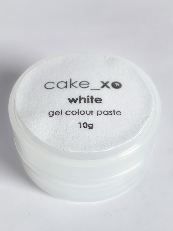 Cake_xo Gel Colour Paste | White 10g