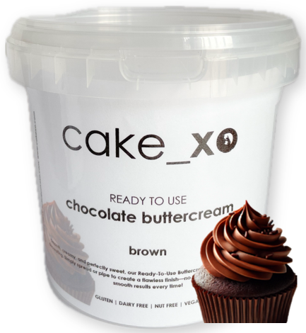 Cake_xo Chocolate Buttercream | Brown 1kg