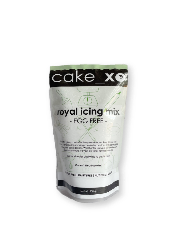 Cake_xo Ready to Mix Royal Icing EGG FREE | White 300g