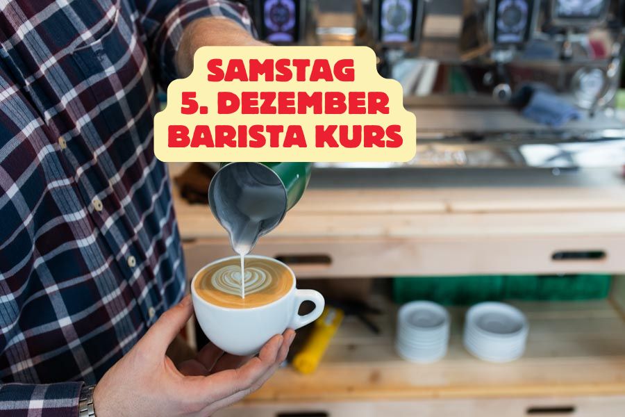 Barista Course – Saturday, 5 December 2026, 1:00 pm – approx. 5:00 pm