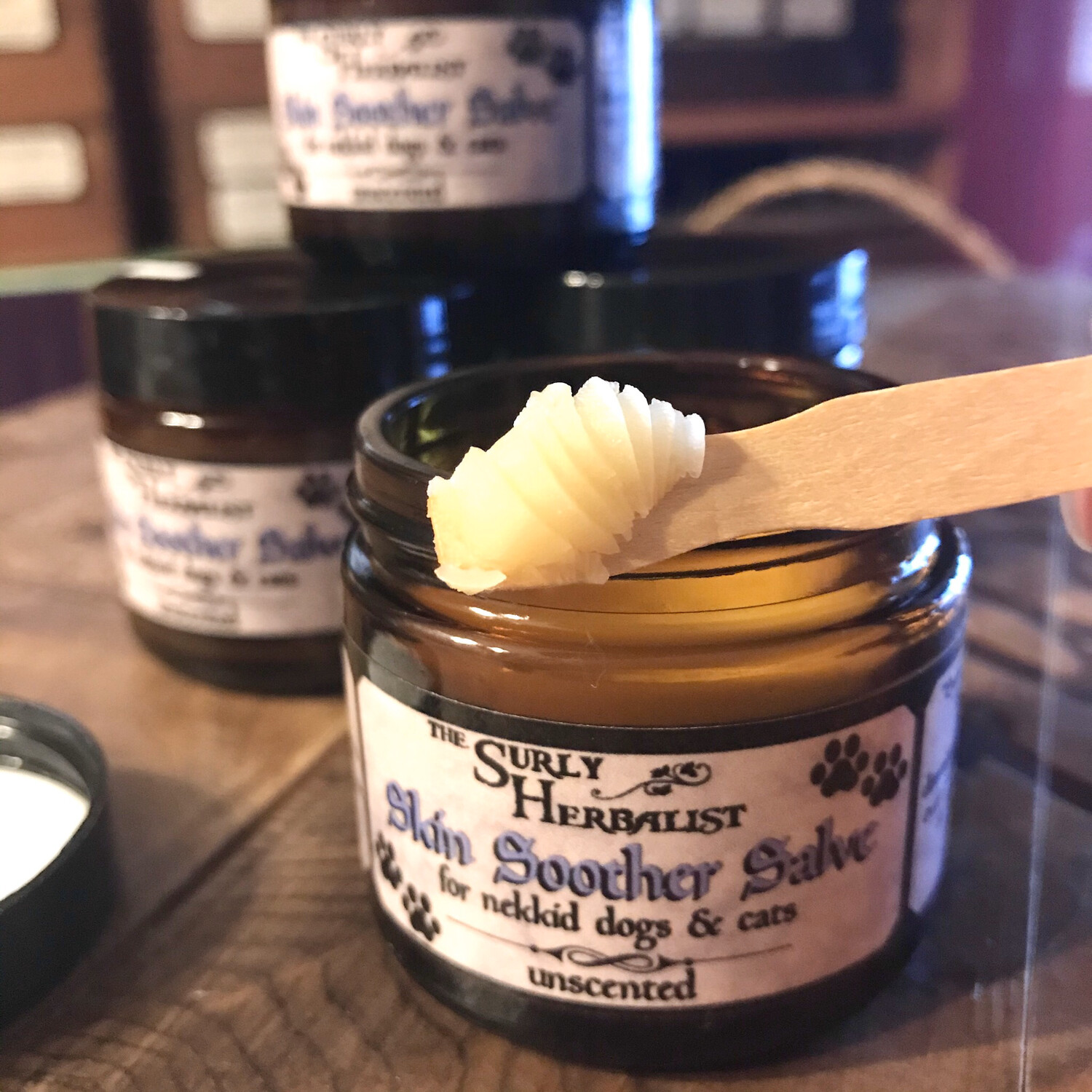 Skin Soother Salve -  for hairless pets (and humans too)