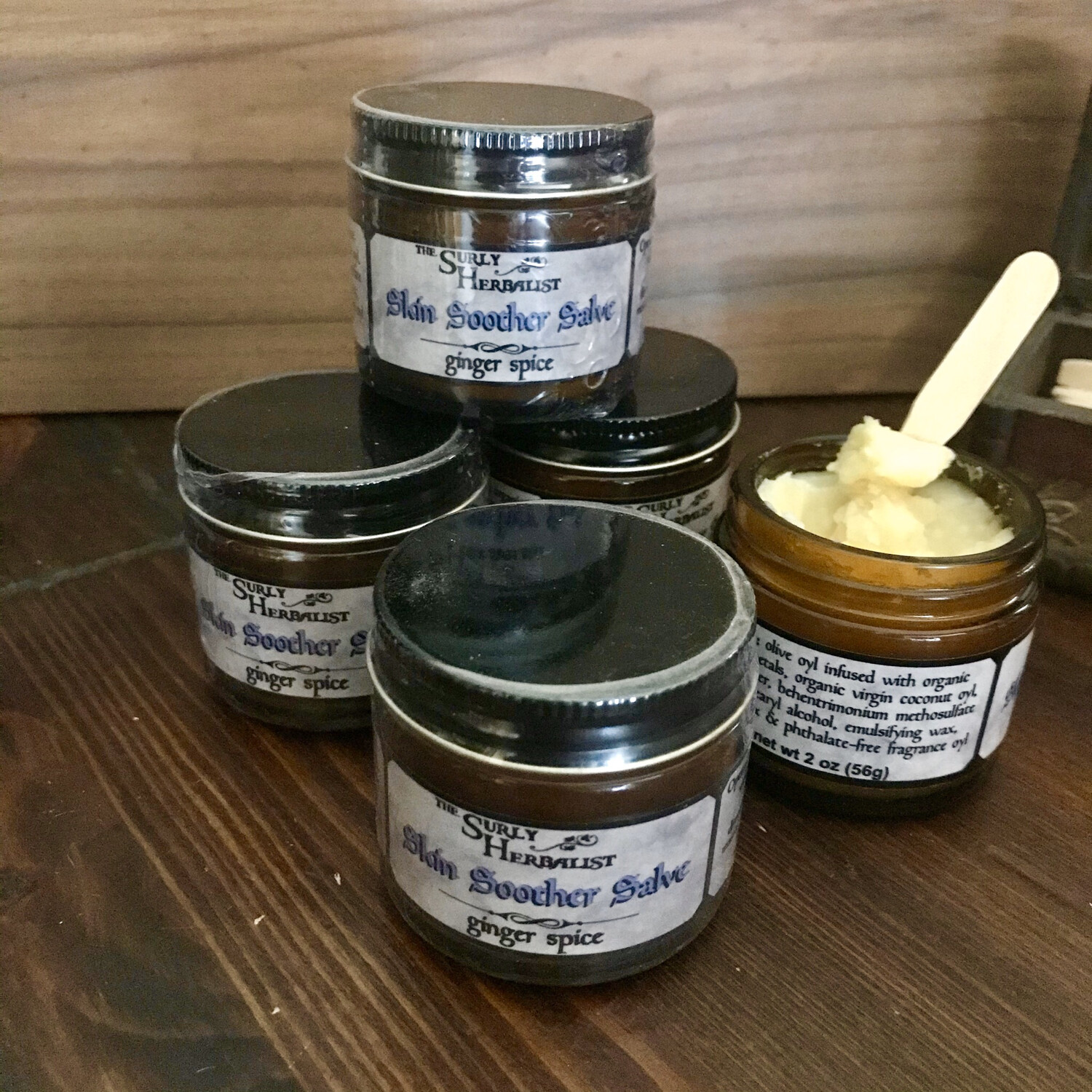 Skin Soother Salve Ginger Spice