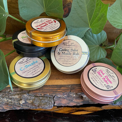HERB INFUSED SALVES