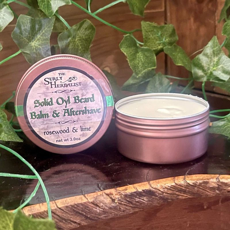 Solid Oyl Beard Balm - Rosewood &amp; Lime