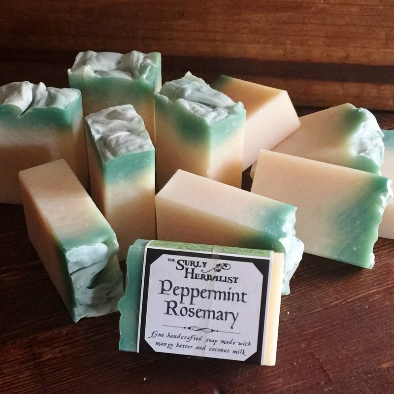 Kombucha Soap - Peppermint Rosemary