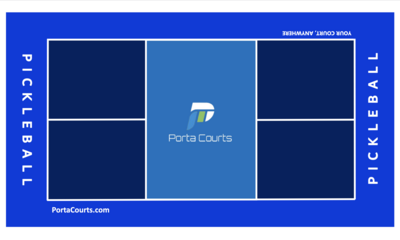 Pickle Ball Court 20&#39;X44&#39;