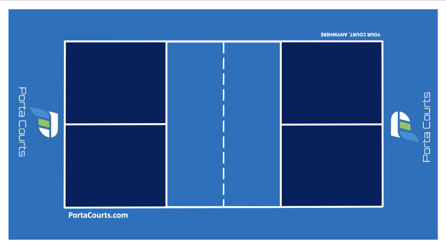 Pickle Ball Court 24&#39;X54&#39;