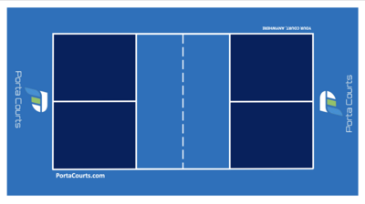 Pickle Ball Court 24&#39;X54&#39;