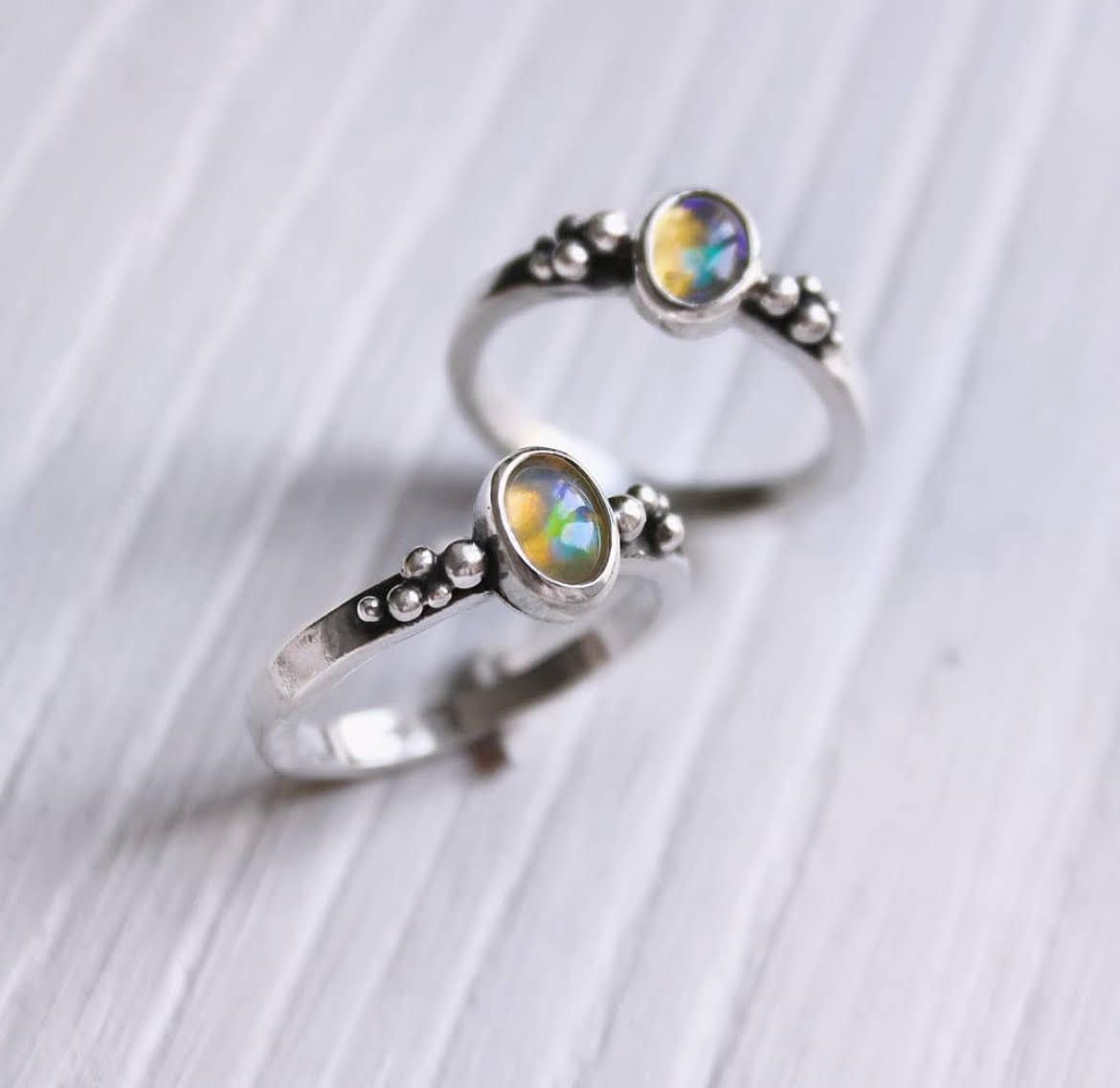 Anillo Matilde Ópalo