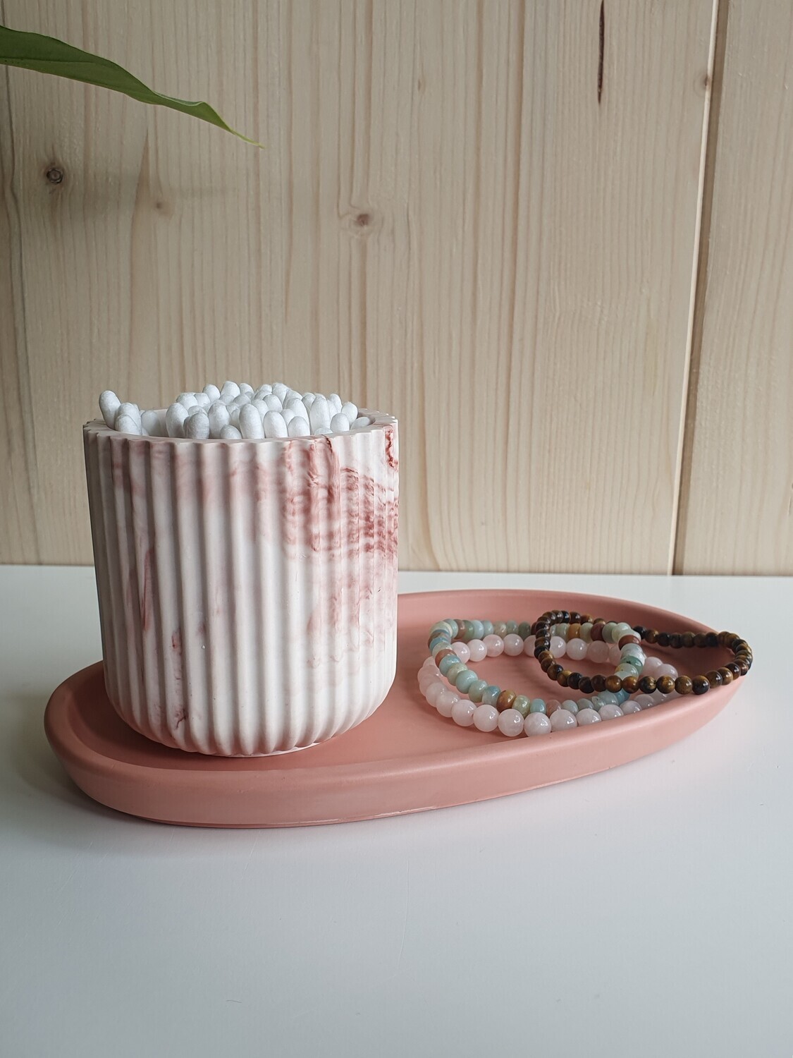Set met bordje en potje