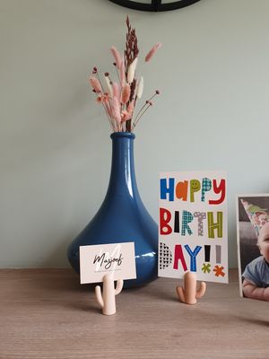 Vaas keramiek blauw