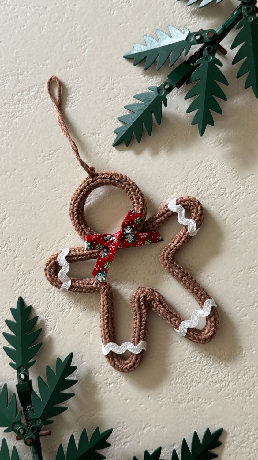 Kerstdecoratie peperkoekman