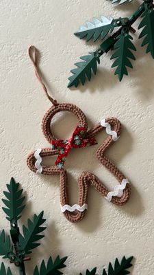 Kerstdecoratie peperkoekman