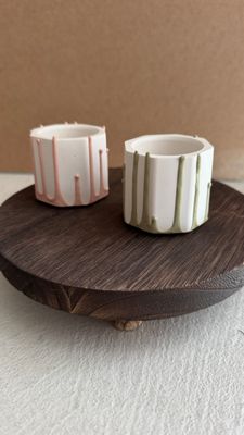 Set van 2 theelichthouders